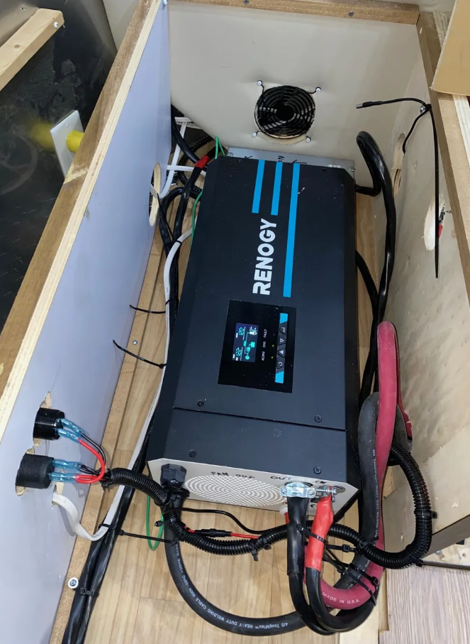 RV Repair Fort Pierce technician working on RV electrical system