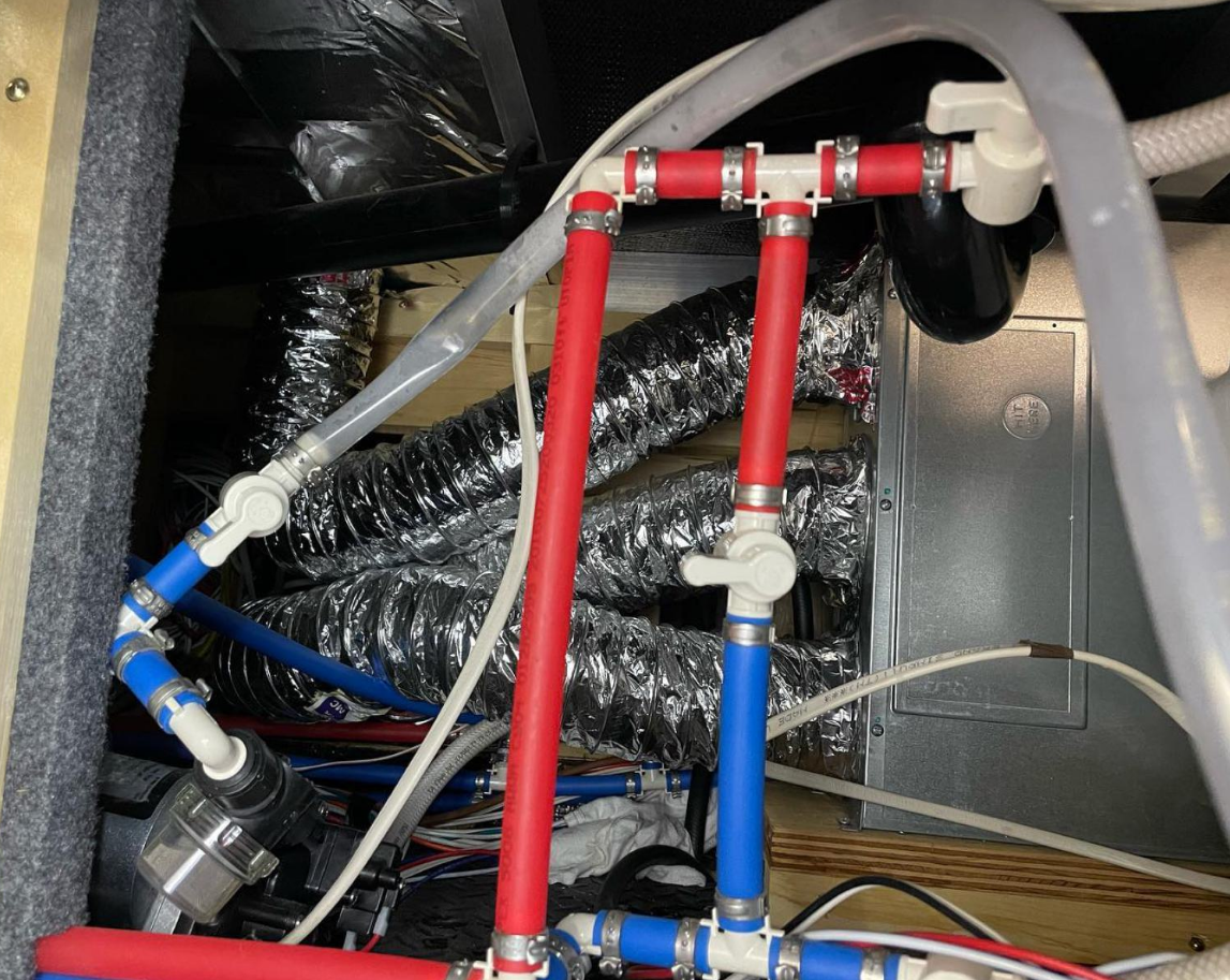 Mobile RV repair technician servicing an RV in Fort Pierce FL